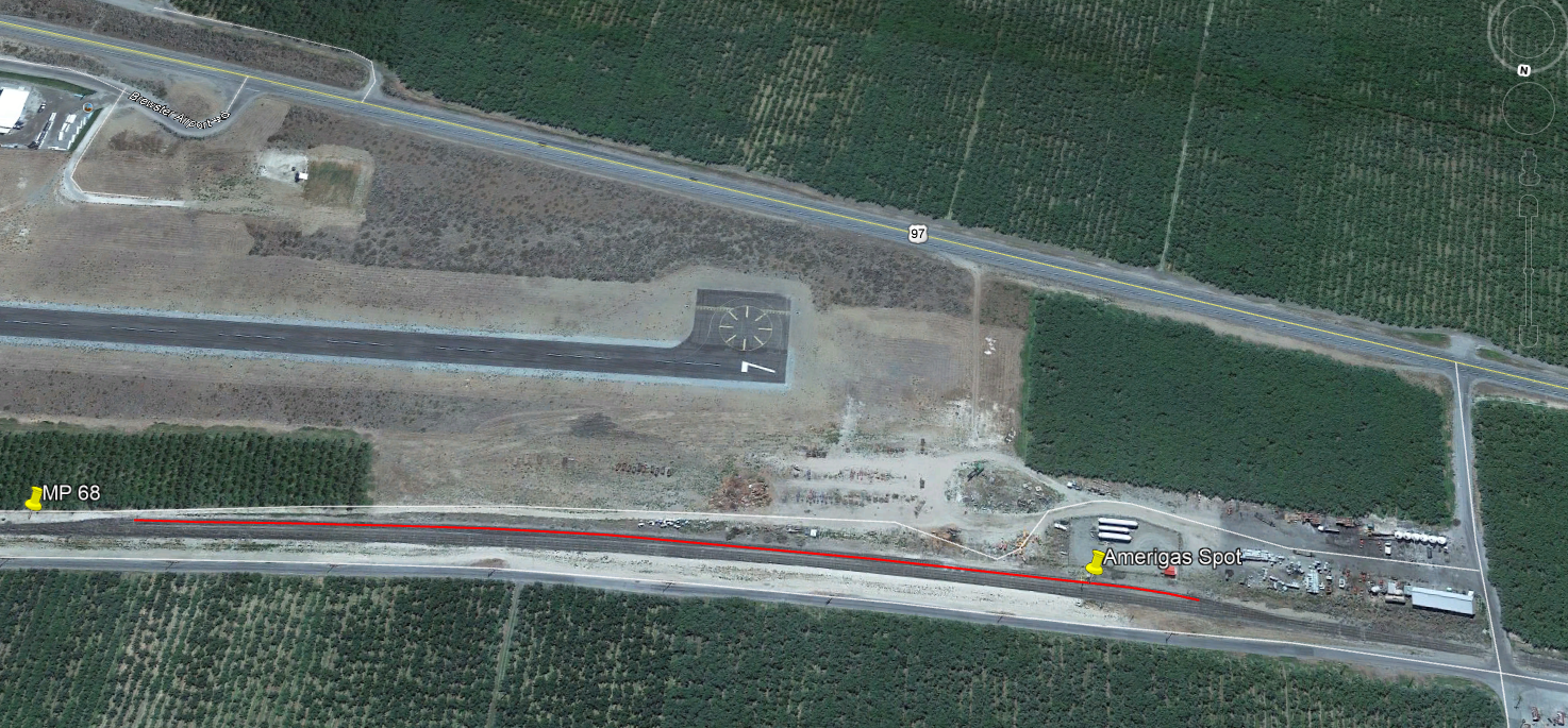 Brewster, WA - Railcar Storage - BNSF - Brewster, WA