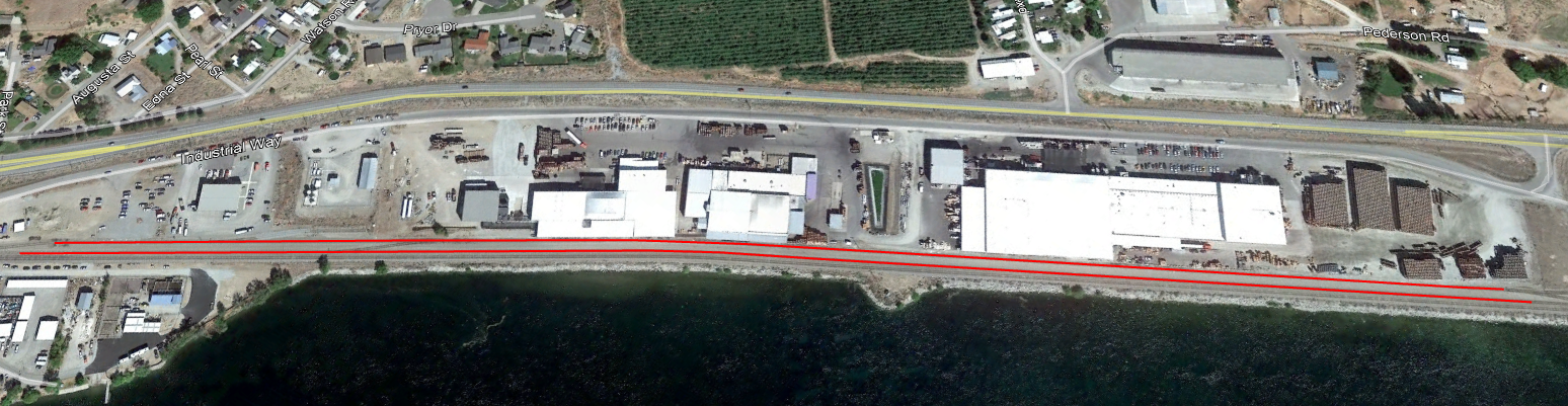 Pateros, WA - Railcar Storage - BNSF - Pateros, WA