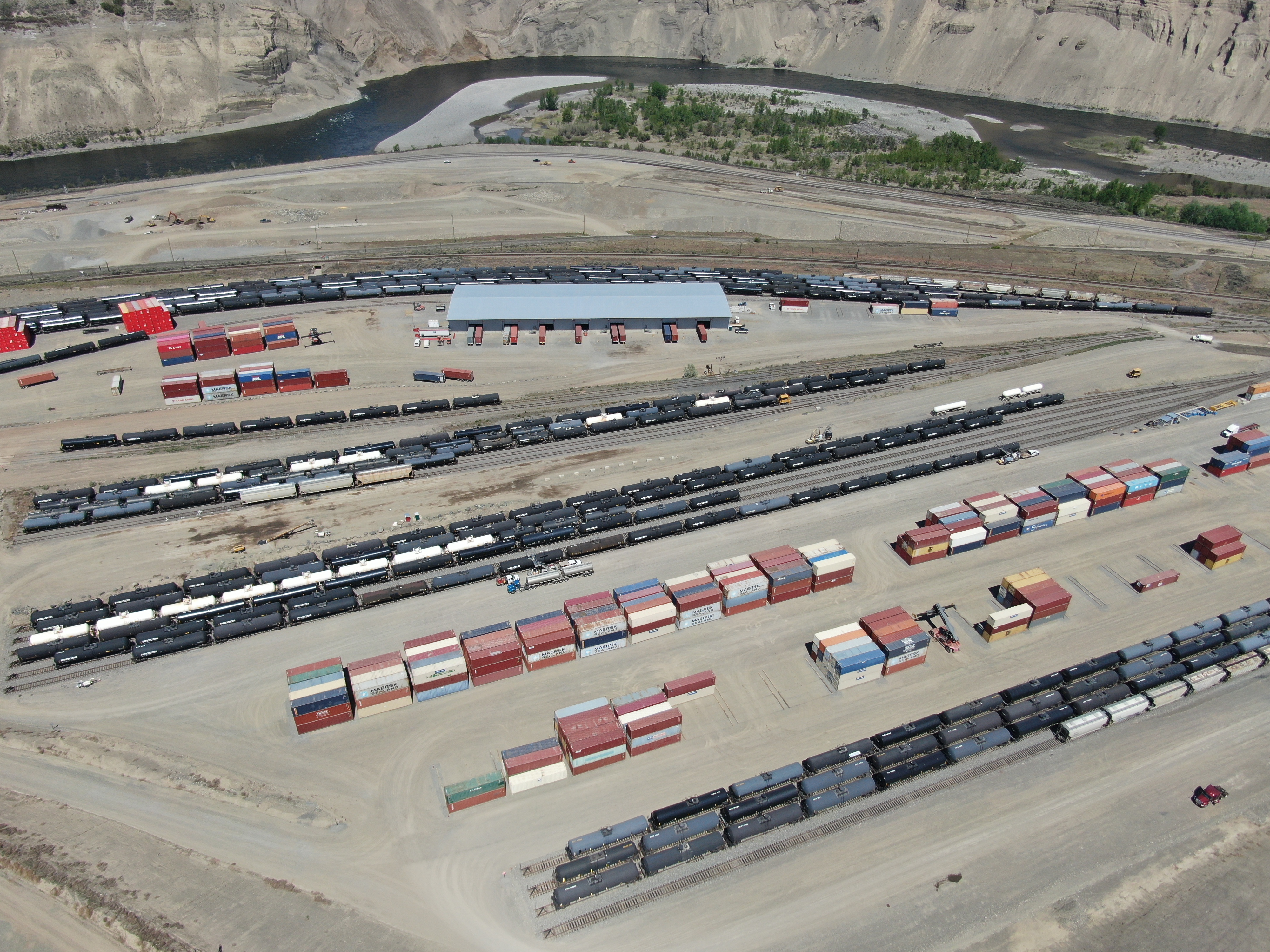 Ashcroft, BC - Transload - CN, CPKC - Ashcroft, BC