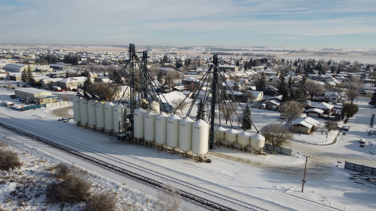 Penhold, AB - Transload - CN, CPKC - Penhold, AB