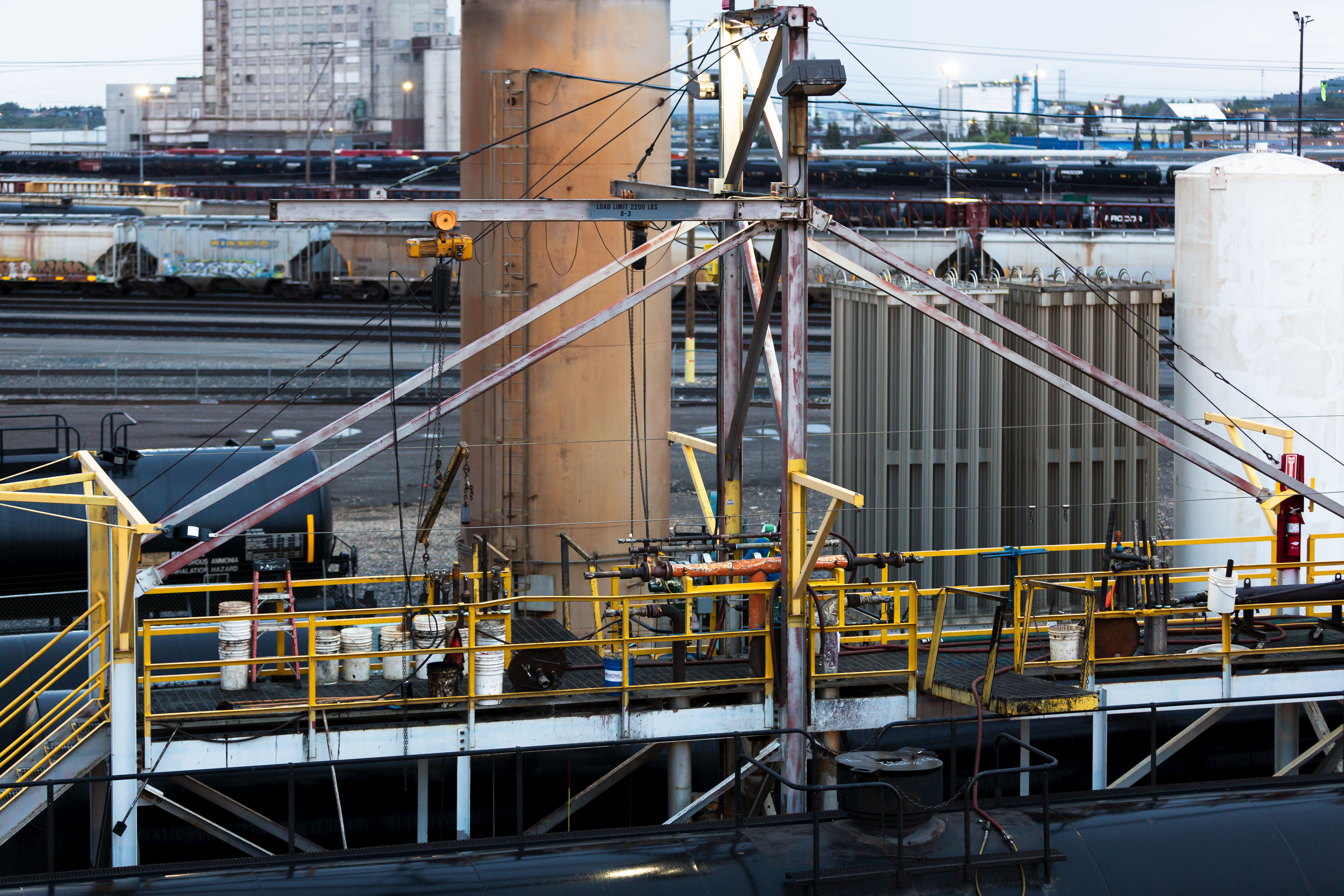 Calgary, AB - Tankcar Repair - CPKC - second view