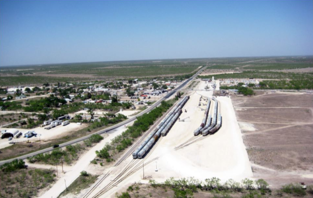 San Angelo, TX - Railcar Storage - BNSF, UP, FXE - second view