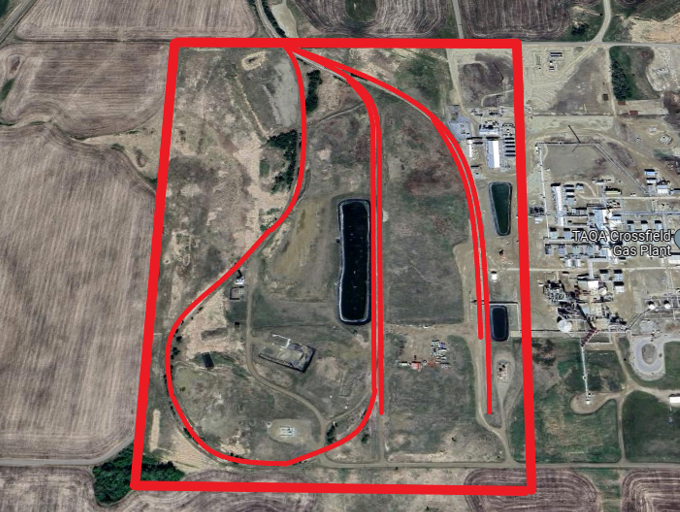 Crossfield, AB - Railcar Storage - CPKC - Crossfield, AB