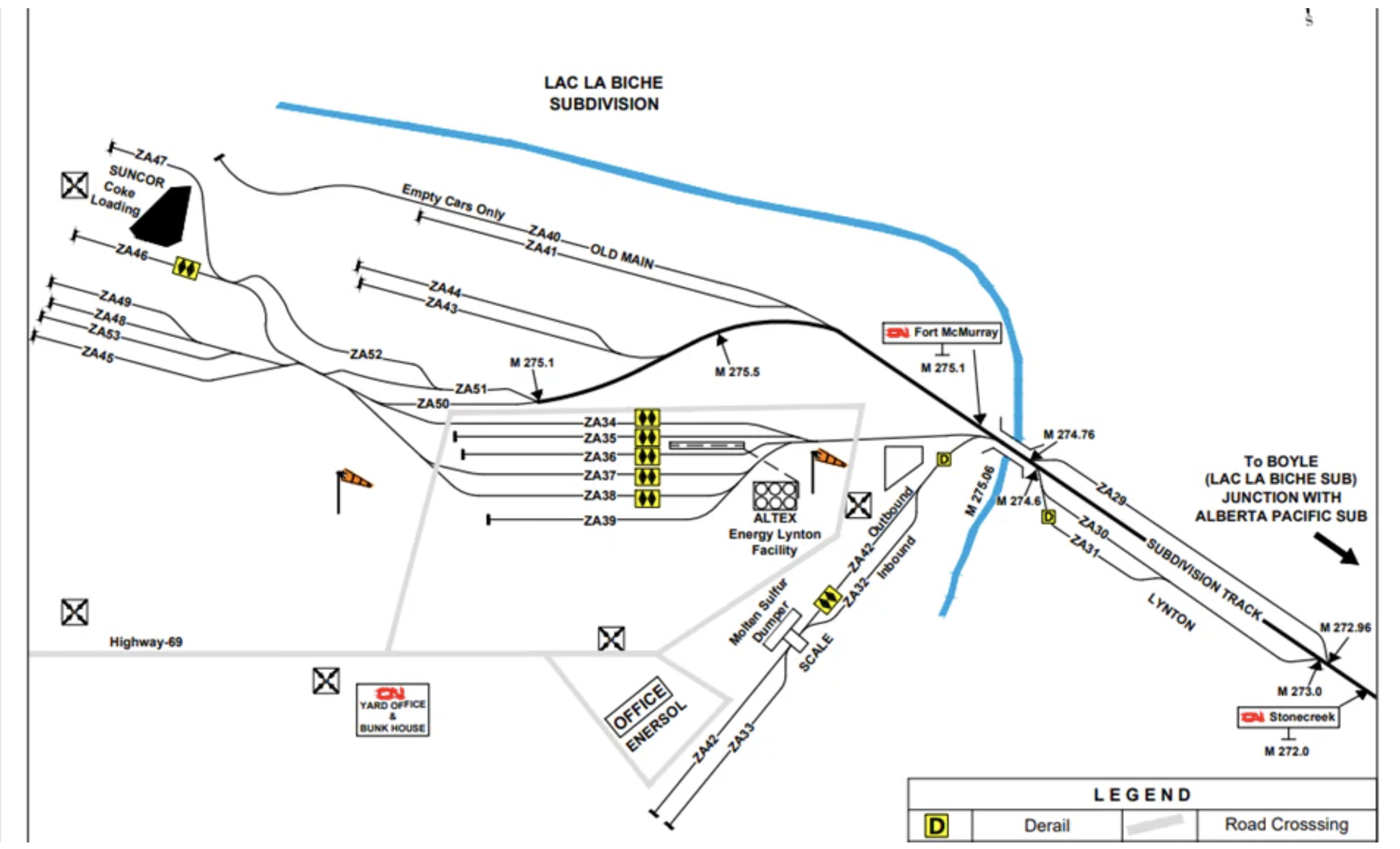 Fort McMurray, AB - Transload - CN - second view