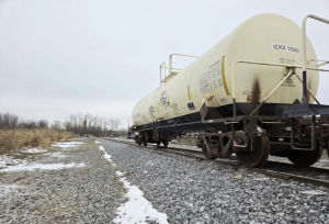 Beauharnois, QC - Railcar Storage - CN, CSX - Beauharnois, QC